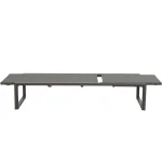 Belmont Sling Wrought Aluminum Outdoor Chaise Lounge - Image 7
