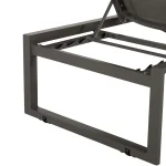 Belmont Sling Wrought Aluminum Outdoor Chaise Lounge - Image 11