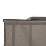 Salem Wrought Aluminum Outdoor Sling Chaise Lounge - Image 17