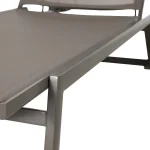 Salem Wrought Aluminum Outdoor Sling Chaise Lounge - Image 15