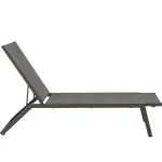 Salem Wrought Aluminum Outdoor Sling Chaise Lounge - Image 10