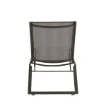 Salem Wrought Aluminum Outdoor Sling Chaise Lounge - Image 5