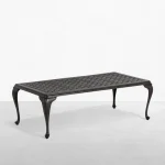 Provance Aluminum Rectangle Outdoor Coffee Table 47.75 In. W X 15.75 In. H - Image 4