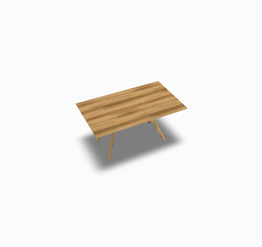 Oslo Table 4272 Rectangle Solid