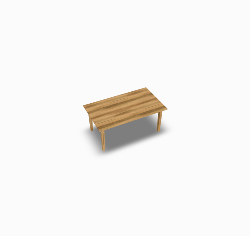 Plank Table 4272P Solid