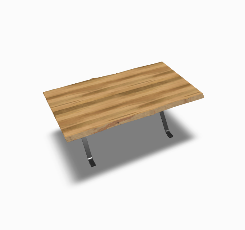 Live Edge Table 4272T Solid