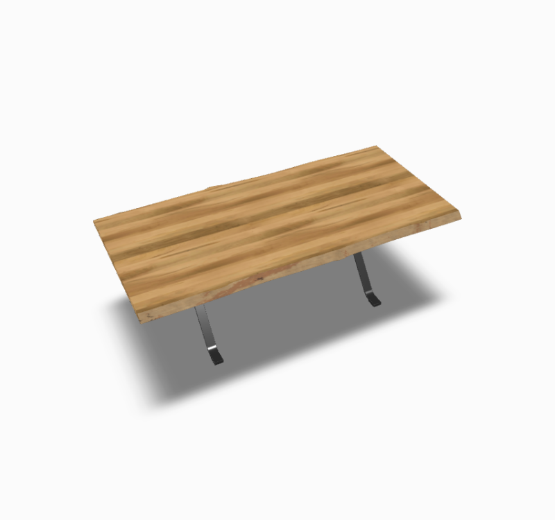 Live Edge Table 4284T Solid