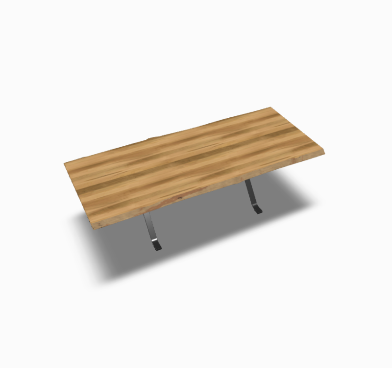 Live Edge Table 4296T Solid