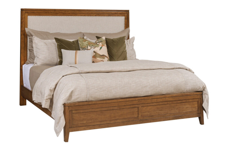 Aspire Affinity King Upholstered Bed - Complete