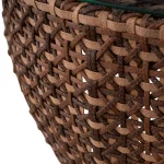 Largo Wicker 40 In. Round Outdoor Pedestal Coffee Table - Image 6