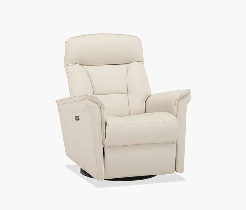 Stonegate Power Swivel Gliding Recliner with Power Headrest