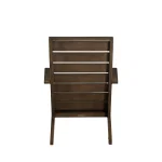 Kennebunkport Wrought Aluminum Outdoor Adirondack Arm Chair - Image 5