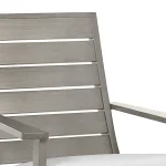 Kennebunkport Wrought Aluminum Outdoor Adirondack Arm Chair - Image 6