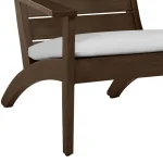 Kennebunkport Wrought Aluminum Outdoor Adirondack Arm Chair - Image 8