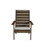 Kennebunkport Wrought Aluminum Outdoor Adirondack Arm Chair - Image 10