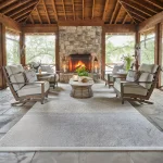 Kennebunkport Wrought Aluminum Outdoor Lounge Chair