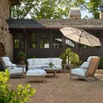 Kennebunkport Wrought Aluminum Outdoor Lounge Chair - Image 24