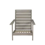 Kennebunkport Wrought Aluminum Outdoor Lounge Chair - Image 3