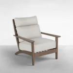 Kennebunkport Wrought Aluminum Outdoor Lounge Chair - Image 13