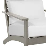 Kennebunkport Wrought Aluminum Outdoor Lounge Chair - Image 10
