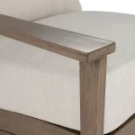 Kennebunkport Wrought Aluminum Outdoor Spring Lounge Chair - Image 22