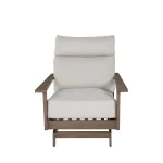 Kennebunkport Wrought Aluminum Outdoor Spring Lounge Chair - Image 17