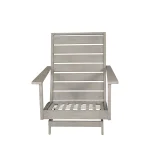 Kennebunkport Wrought Aluminum Outdoor Spring Lounge Chair - Image 16