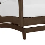 Kennebunkport Wrought Aluminum Outdoor Spring Lounge Chair - Image 12