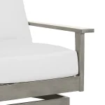 Kennebunkport Wrought Aluminum Outdoor Spring Lounge Chair - Image 11