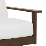 Kennebunkport Wrought Aluminum Outdoor Spring Lounge Chair - Image 8