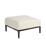 Havana N-dura Resin Wicker Outdoor Ottoman - Image 5