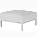 Havana N-dura Resin Wicker Outdoor Ottoman - Image 11