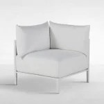 Havana Cane N-dura Resin Wicker Outdoor Corner Sectional - Image 9