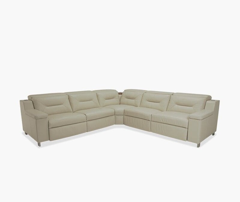 Apex Wide Armless Recliner with Power Headrest