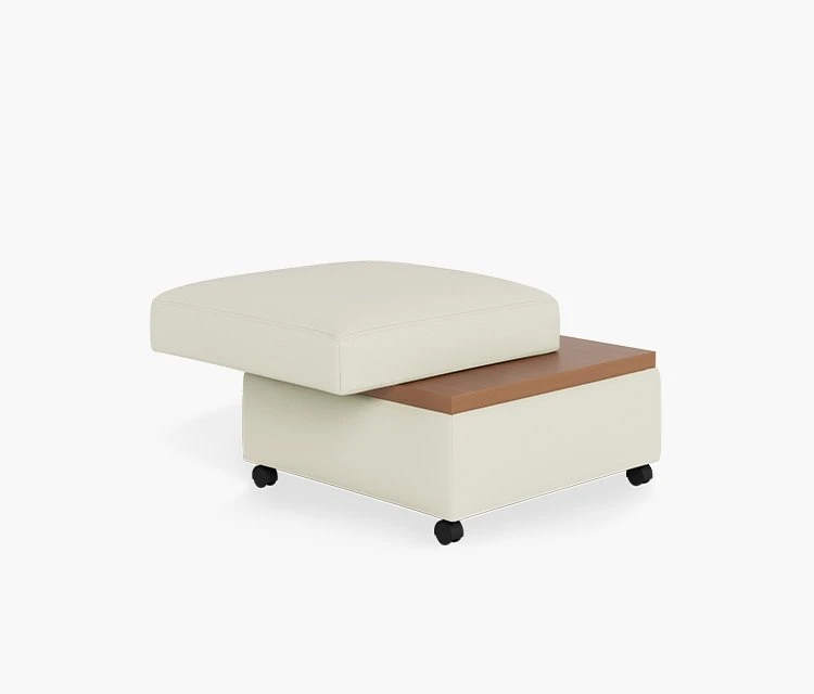 Apex Swivel Top Ottoman