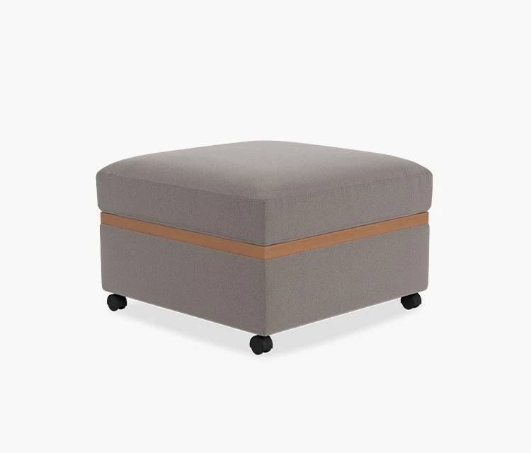 Lotus Swivel Top Ottoman