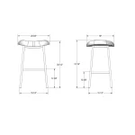 Winston STOOLS 44046-30WE/1B25GTF4 - Image 7
