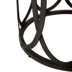 Ella Aluminum Round Outdoor End Table 20 In. W X 23 In. H - Image 3