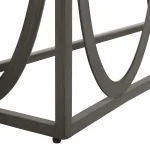 Ella Aluminum Rectangle Outdoor Console Table 50 In. W X 35 In. H - Image 3