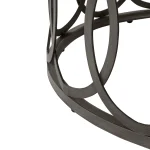 Ella Aluminum Round Outdoor Coffee Table 36 In. W X 16.5 In. H - Image 3