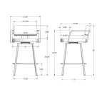 Triana STOOLS 44353-26WE/1B25MHF4 - Image 8