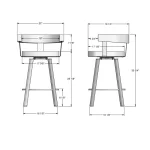 Parker STOOLS 44412-26WE/1B56DDF4 - Image 8