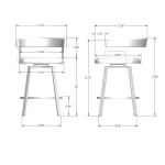 Caris STOOLS 44462-26WE/1B57JUF4 - Image 8