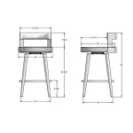 Paramont STOOLS 44534-26WE/1B25GTF4 - Image 8