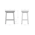 Dorah STOOLS 44535-26WE/1B25LDF4 - Image 7