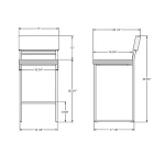 Everly STOOLS 44555-26WE/1B25KZF4 - Image 8