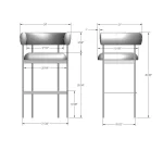 Julius STOOLS 44557-30WE/1B25JUF4 - Image 9