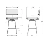 Tereza STOOLS 44558-26WE/1B25DXF4 - Image 9