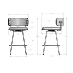 Yasmina STOOLS 44584-26WE/1B25LCF4 - Image 8