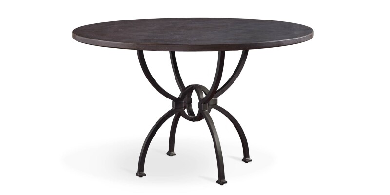 Atlas Blue Stone Round Dining Table